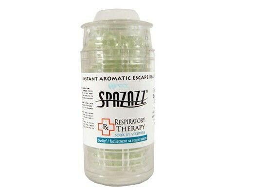 Spazazz Beads - Respiratory Therapy Relief De-Stress Instant Aromatic Escape Beads Spazazz
