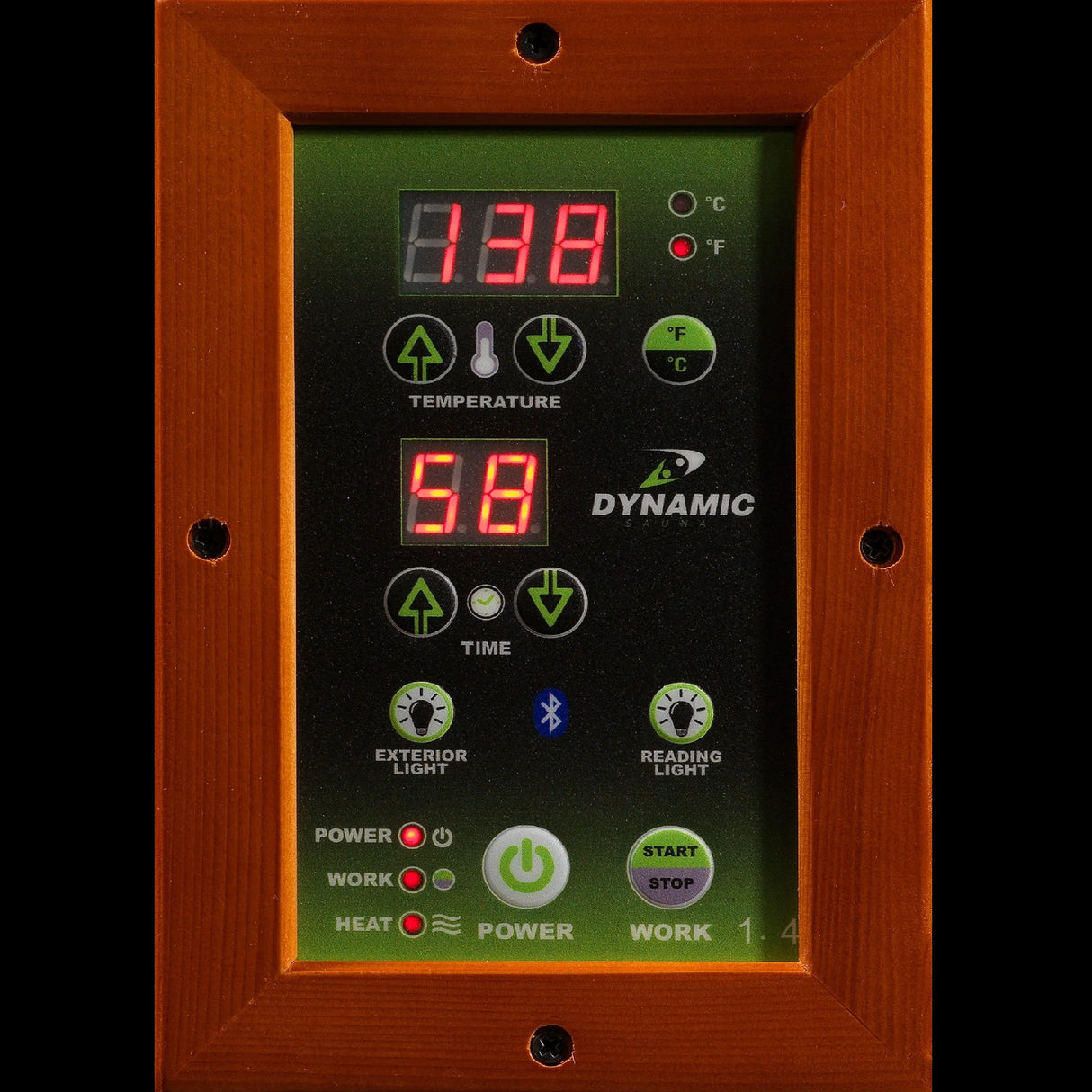 DYN-6202-03 Dynamic Low EMF Far Infrared Sauna, Versailles Edition Take A Break Spas & Billiards.