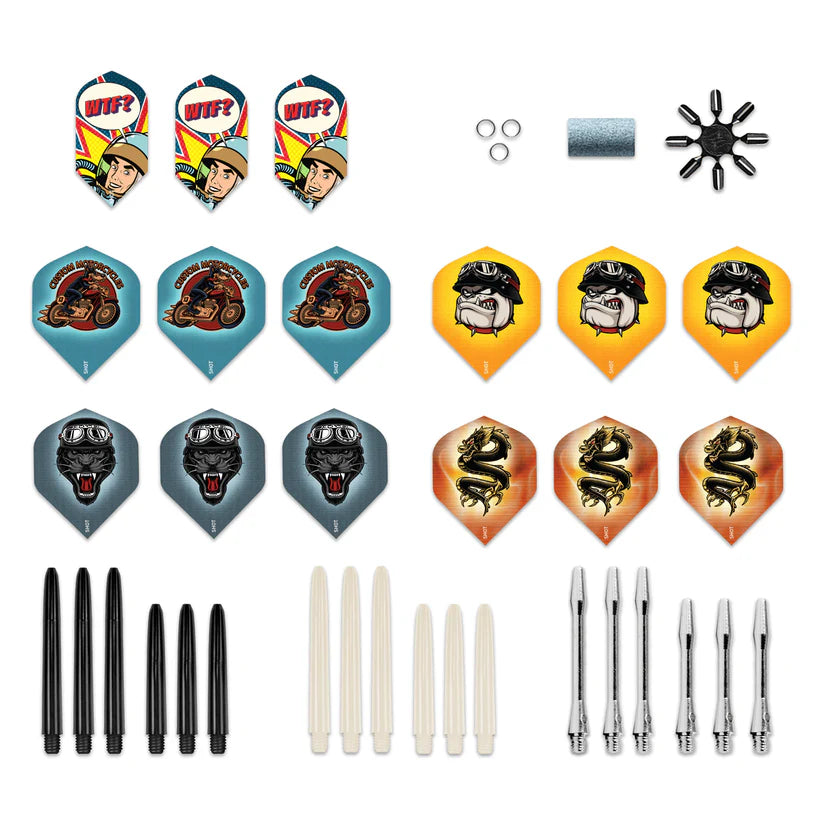 Value Dart Kit - 52 piece dart accesssory pack