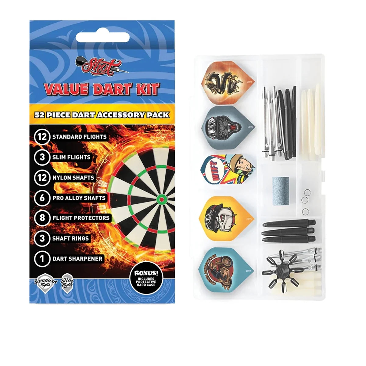 Value Dart Kit - 52 piece dart accesssory pack