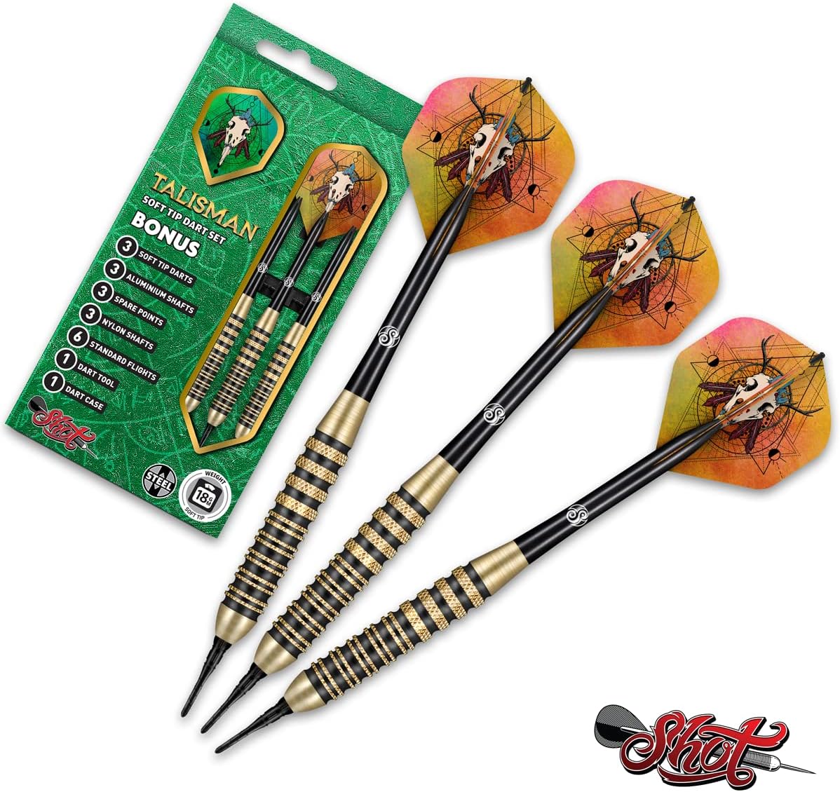 Talisman Soft Dart Set - 18 GR Talisman