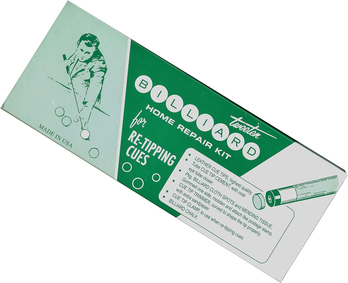 Tweeten Tip Repair Kit - Cue repaid kit billiard