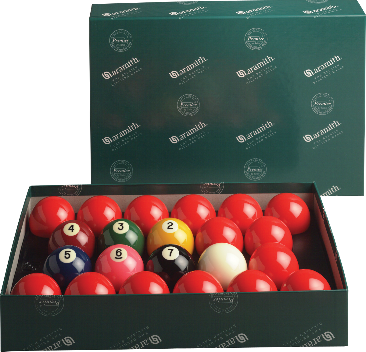 Aramith BBANS2.25 Numbered Snooker Ball Set Aramith