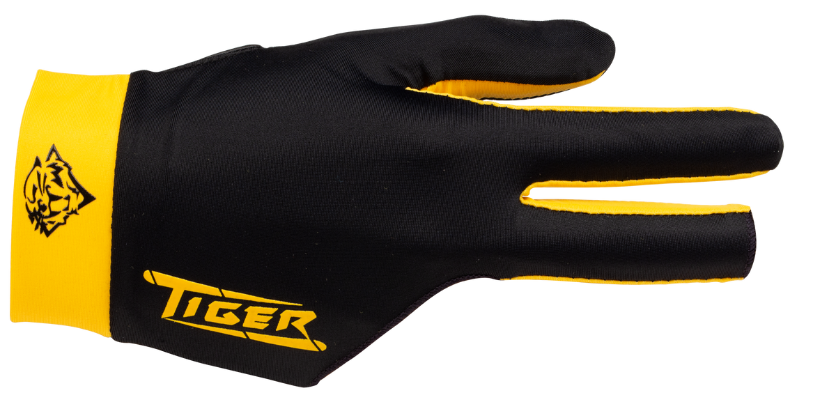 Tiger X Yellow BGLTGY Glove - Bridge Hand Left Tiger X Yellow