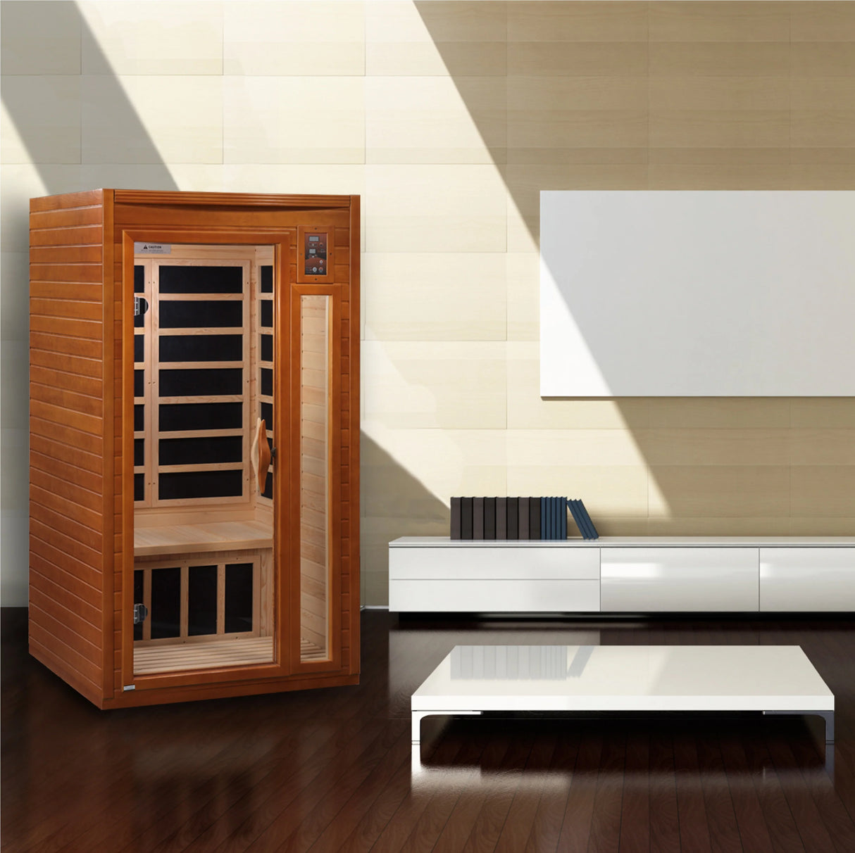 DYN-6106-01 Dynamic Ultra Low EMF Far Infrared Sauna, Barcelona Edition Take A Break Spas & Billiards.