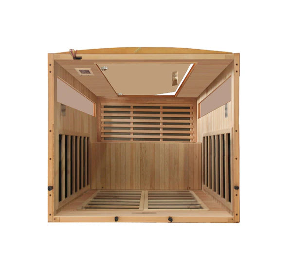 DYN-6202-03 Dynamic Low EMF Far Infrared Sauna, Versailles Edition Take A Break Spas & Billiards.