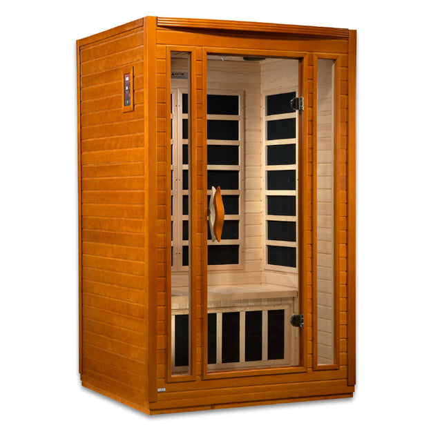 DYN-6206-01 Dynamic Ultra Low EMF Far Infrared Sauna, San Marino Elite Edition Take A Break Spas & Billiards.
