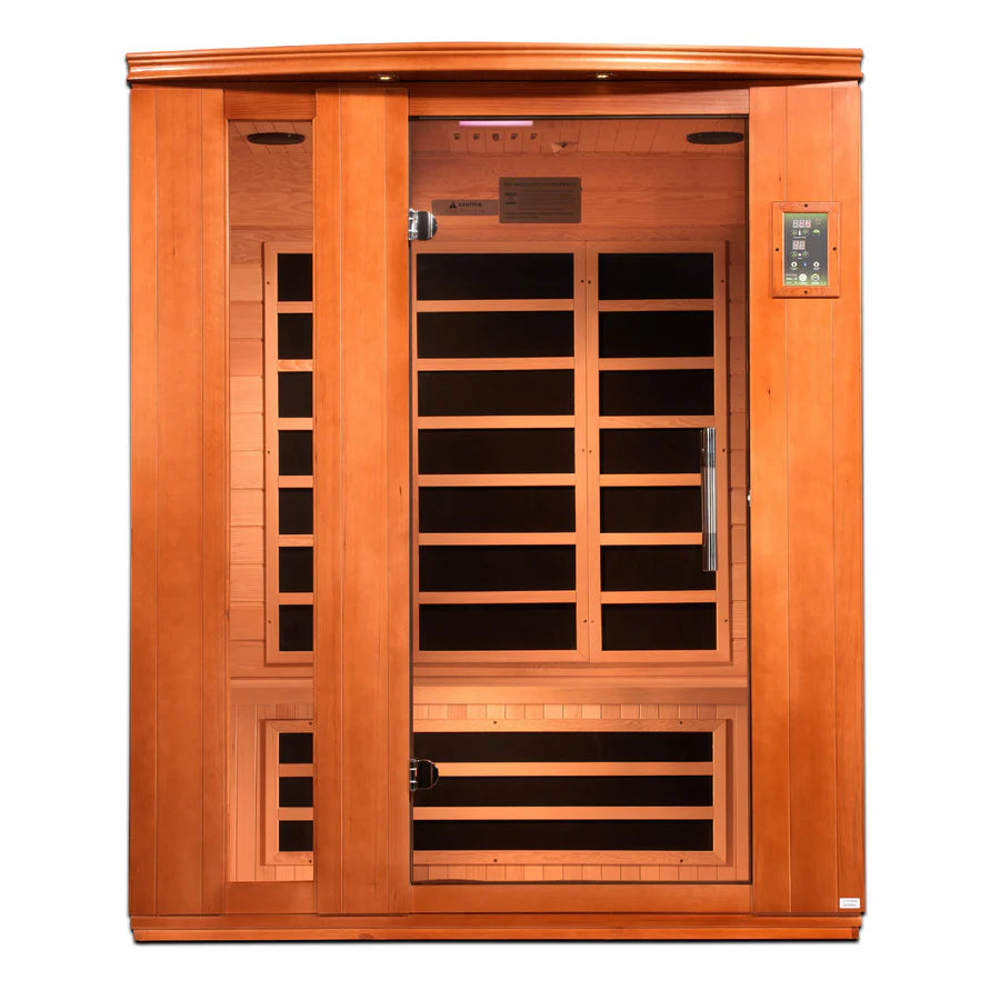 DYN-6336-02 Dynamic Low EMF Far Infrared Sauna, Lugano Edition Take A Break Spas & Billiards.