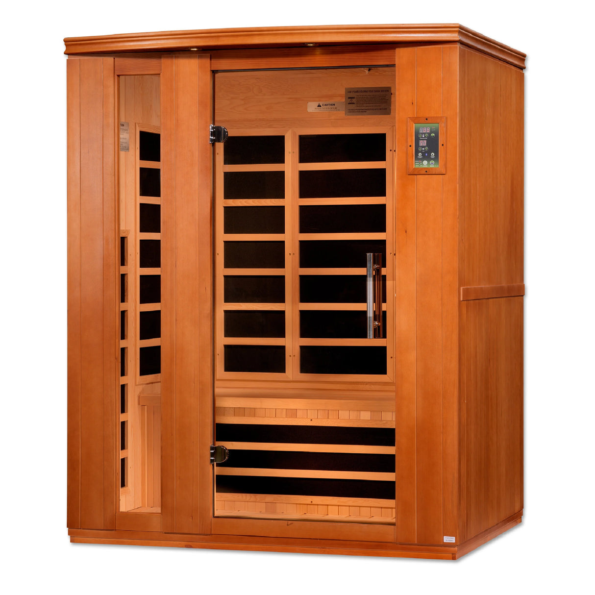 DYN-6336-02 Dynamic Low EMF Far Infrared Sauna, Lugano Edition Take A Break Spas & Billiards.