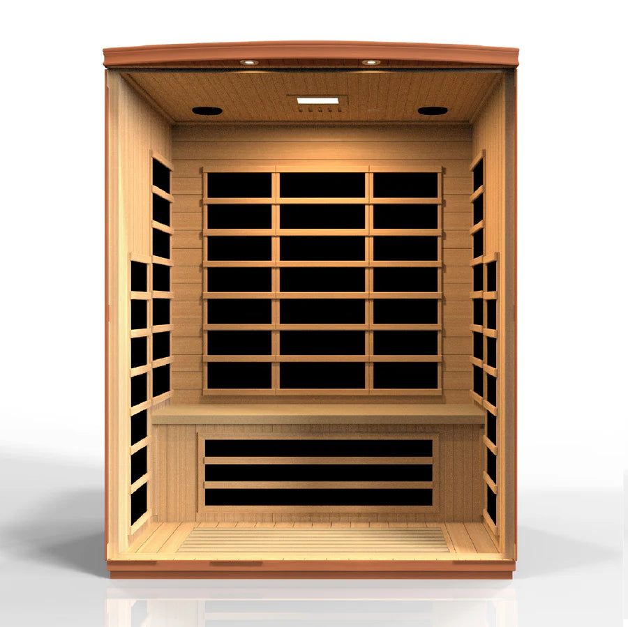 DYN-6336-02 Dynamic Low EMF Far Infrared Sauna, Lugano Edition Take A Break Spas & Billiards.