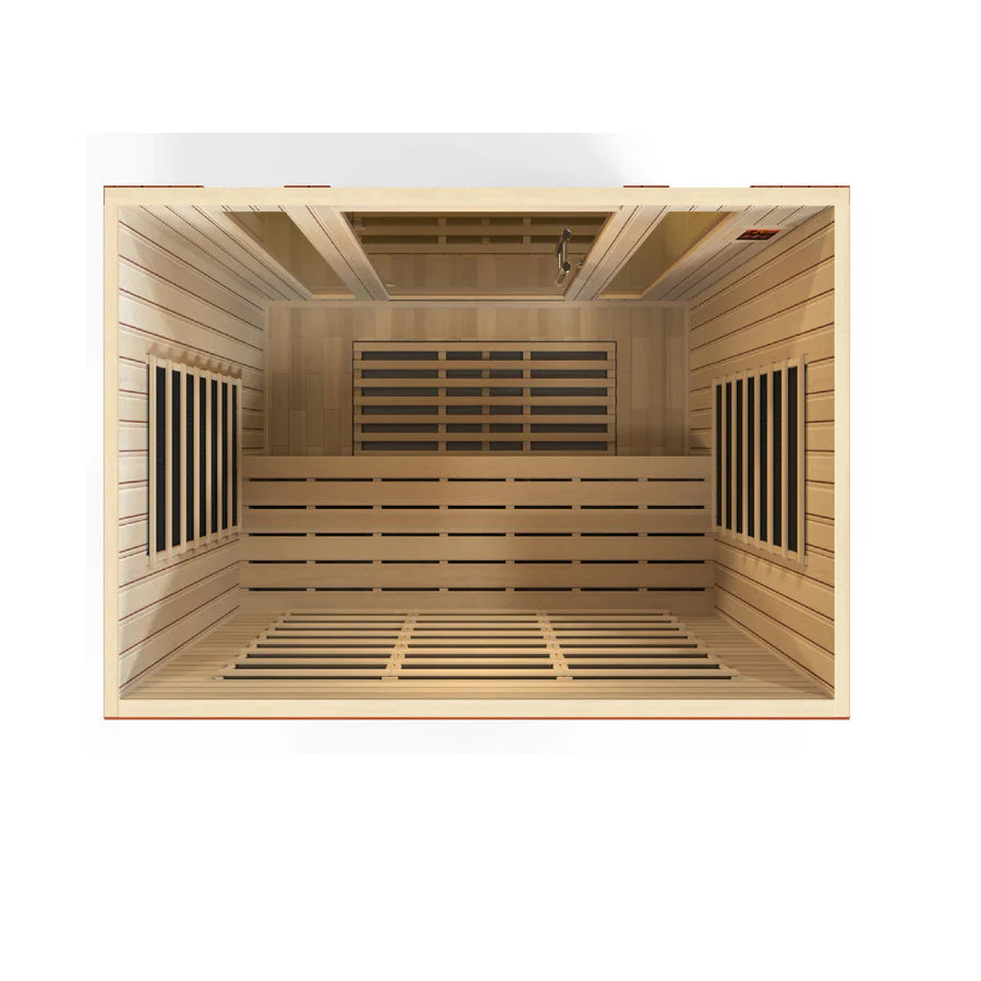 DYN-6440-01 Dynamic Low EMF Far Infrared Sauna, Bergamo Edition Take A Break Spas & Billiards.