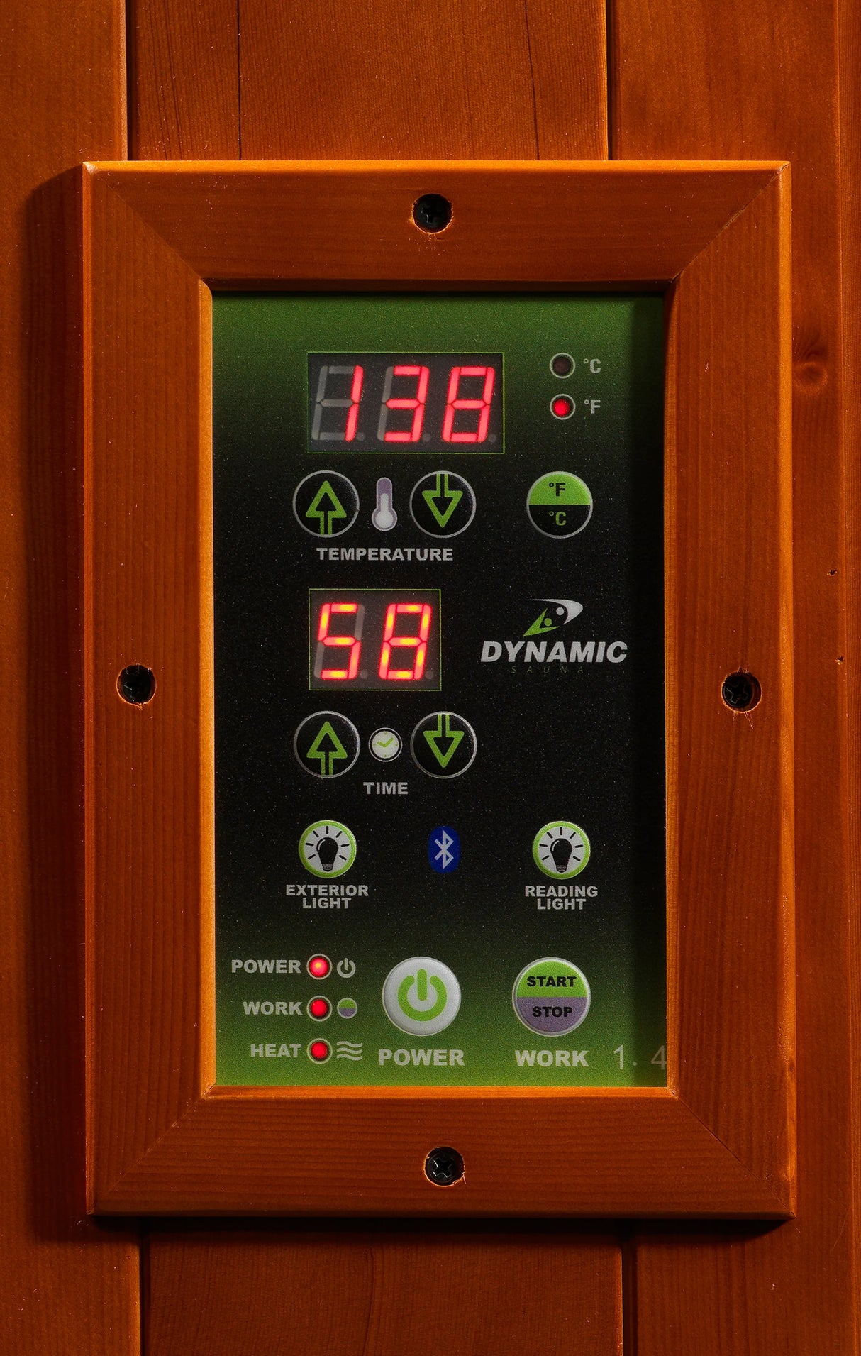 DYN-6225-02 Dynamic Low EMF Far Infrared Sauna, Heming Edition Take A Break Spas & Billiards.
