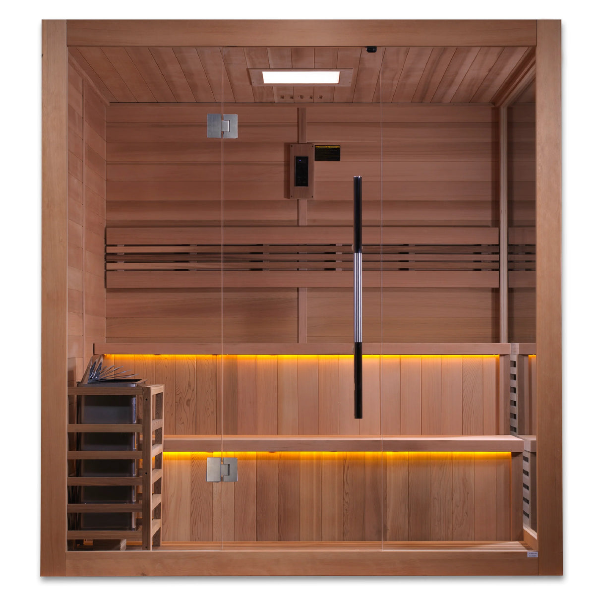 Golden Designs "Kuusamo Edition" 6 Person Traditional Sauna Take A Break Spas & Billiards.
