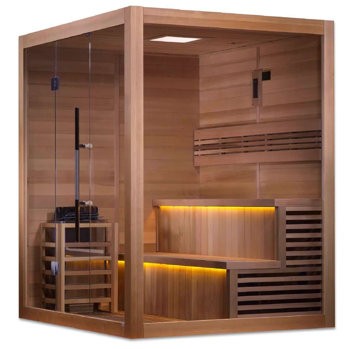 Golden Designs "Kuusamo Edition" 6 Person Traditional Sauna Take A Break Spas & Billiards.