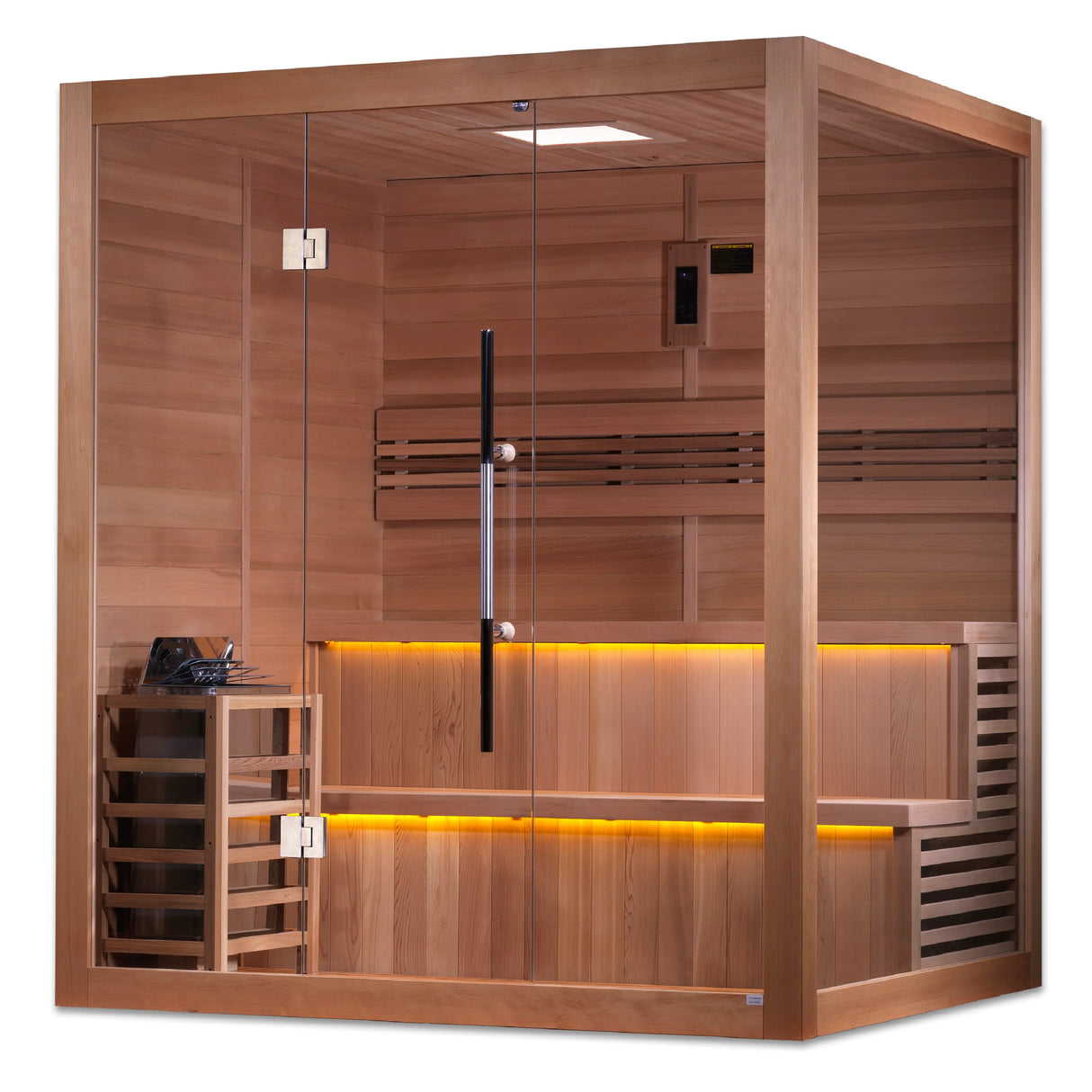 Golden Designs "Kuusamo Edition" 6 Person Traditional Sauna Take A Break Spas & Billiards.