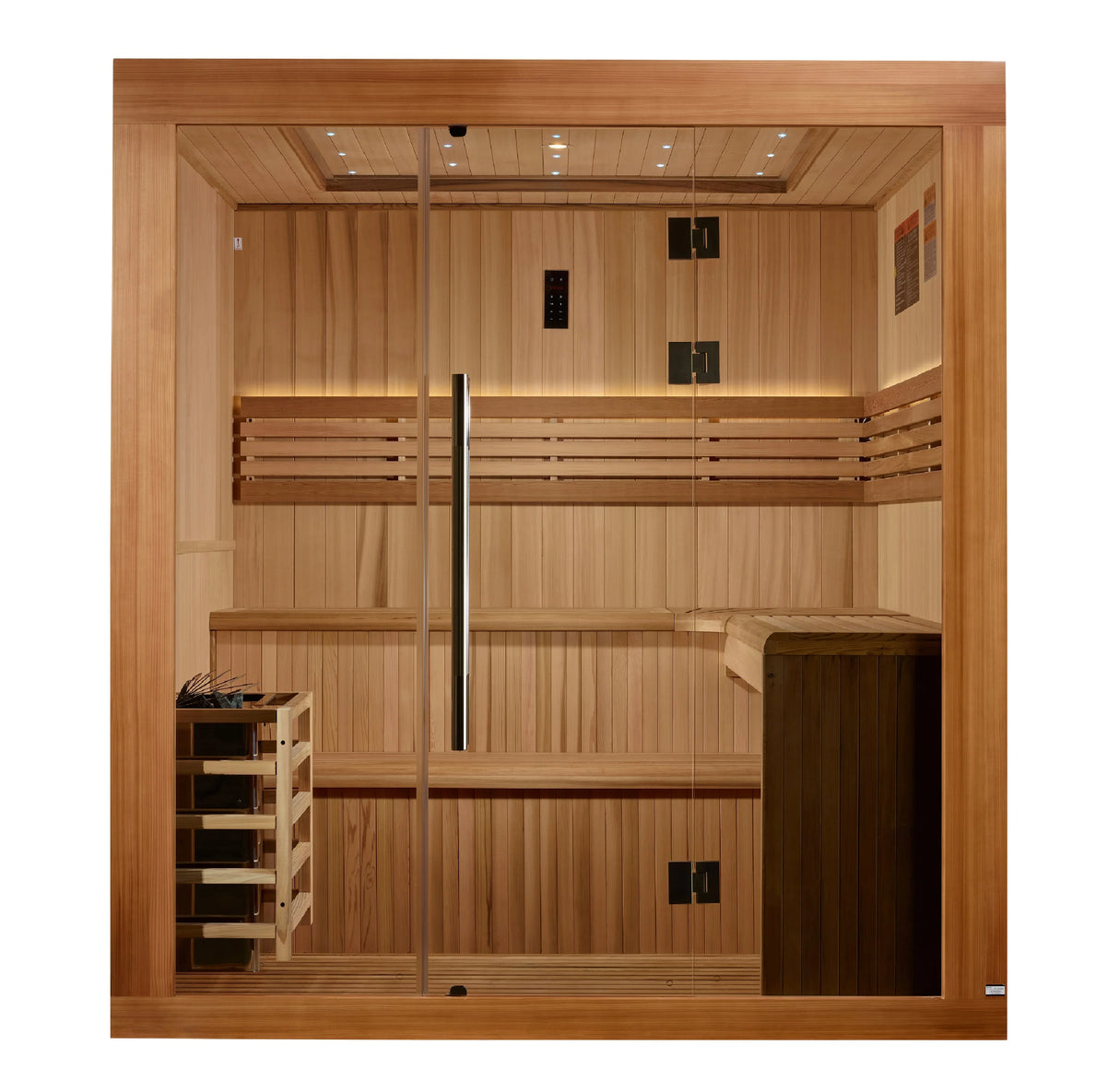 Golden Designs 2025 "Osla Edition" 6 Person Traditional Sauna Take A Break Spas & Billiards.