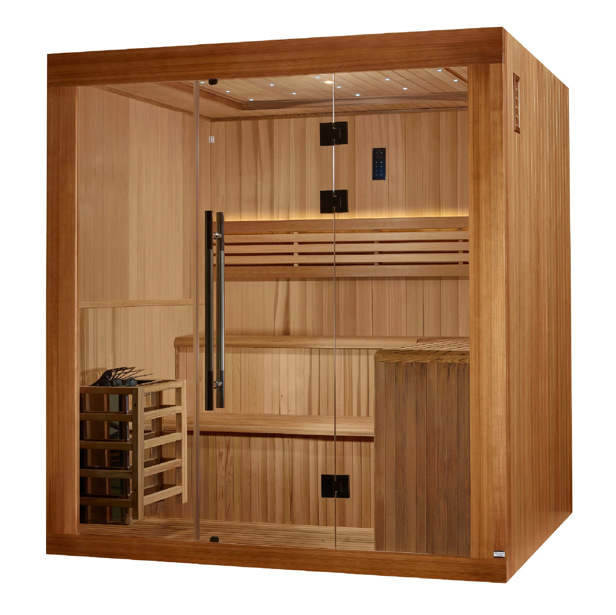 Golden Designs 2025 "Osla Edition" 6 Person Traditional Sauna Take A Break Spas & Billiards.