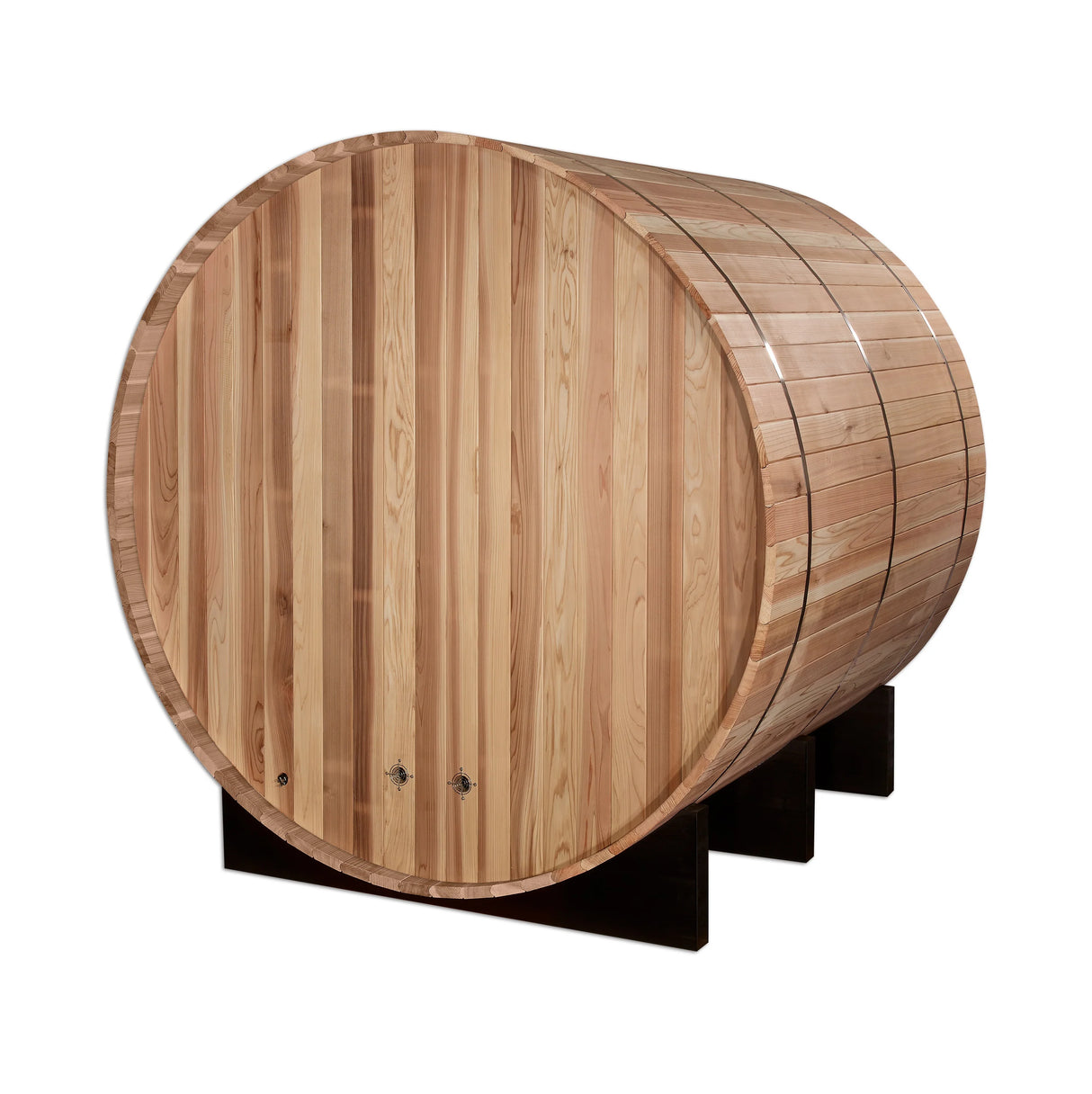 Golden Designs "Arosa" 4 Person Barrel Traditional Sauna - Pacific Cedar Take A Break Spas & Billiards.
