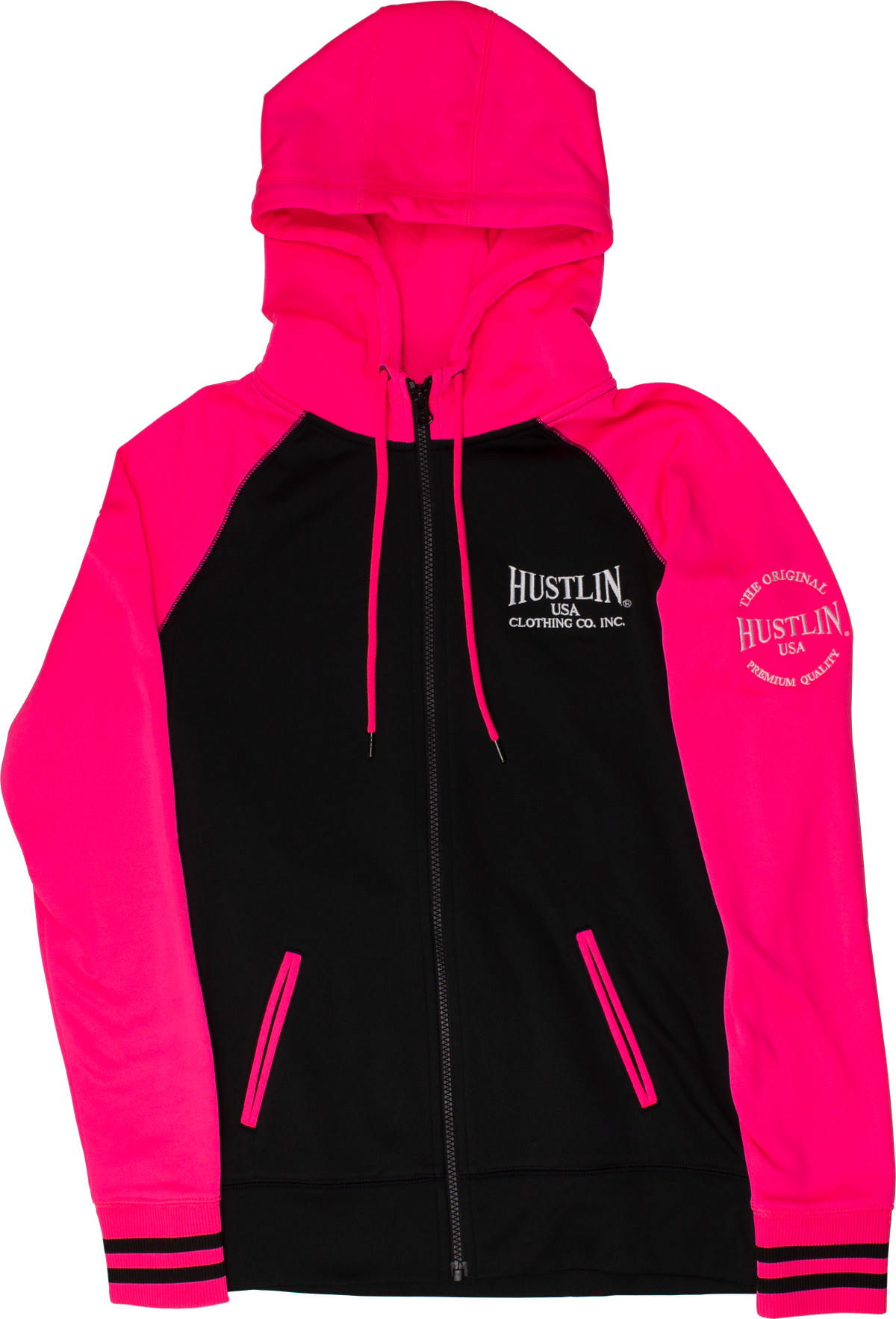Hustlin USA HUSH02 Zip up Sweatshirt Hustlin USA