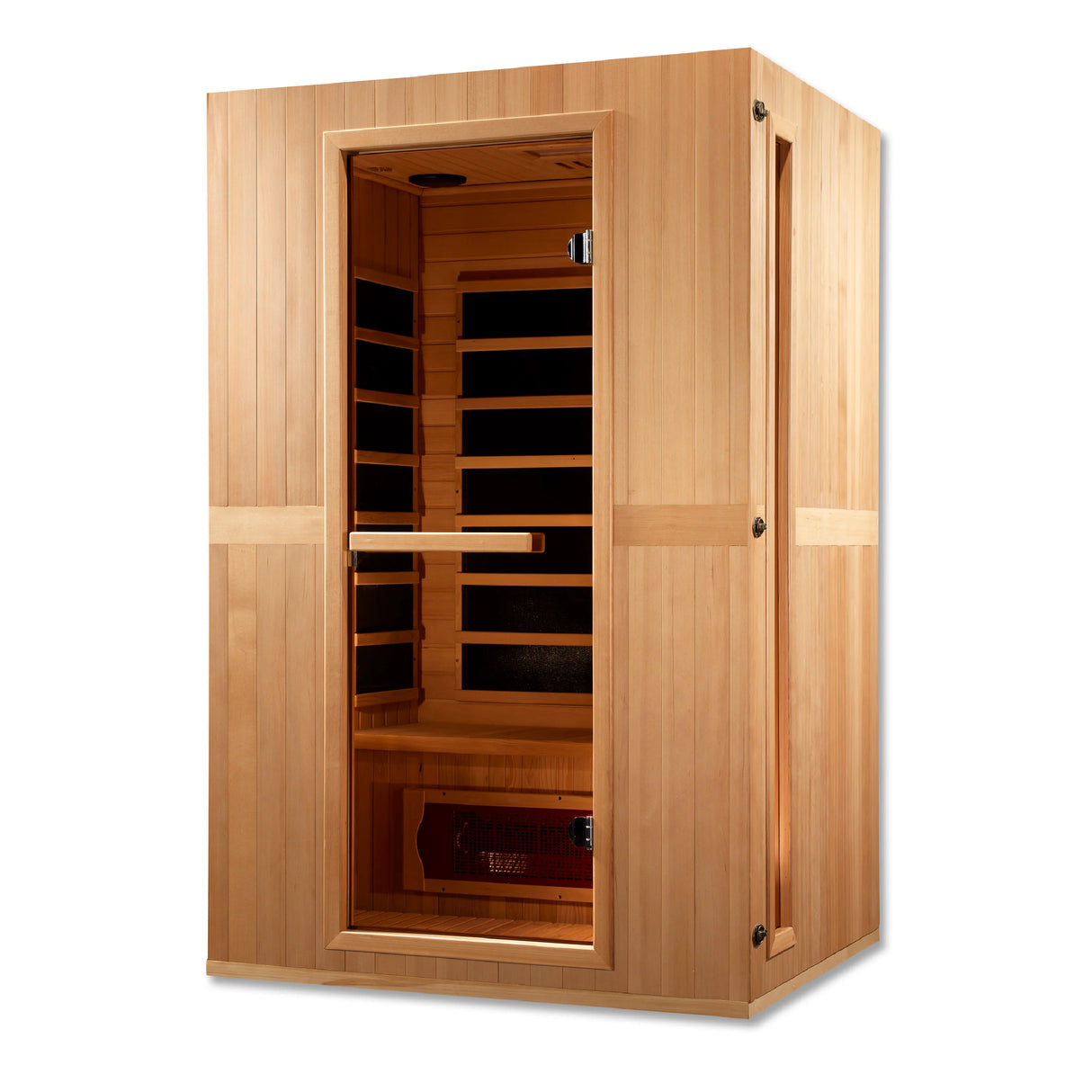 Maxxus "Serenity" Dual Tech 2 person Low EMF FAR Infrared Sauna Canadian Hemlock Take A Break Spas & Billiards.