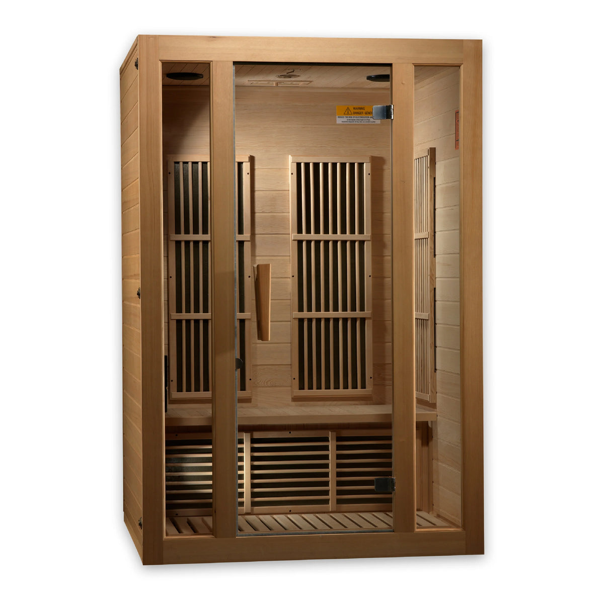 Maxxus "Seattle" 2 person Low EMF FAR Infrared Sauna Canadian Hemlock Take A Break Spas & Billiards.