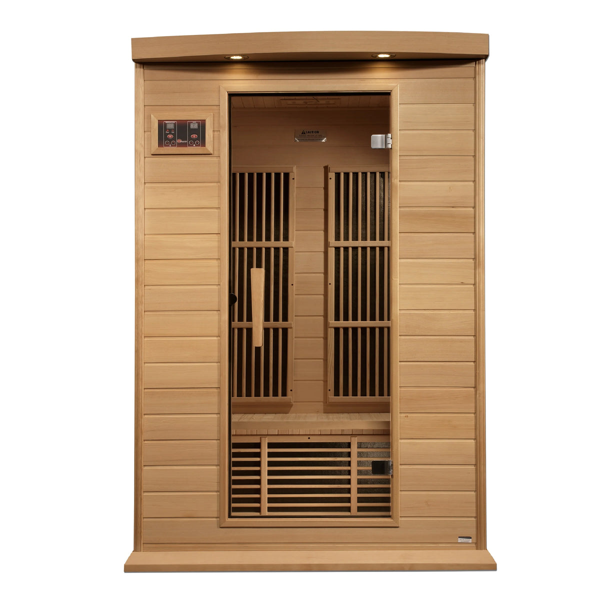 Maxxus 2 Person Near Zero EMF FAR Infrared Sauna - Canadian Hemlock Take A Break Spas & Billiards.