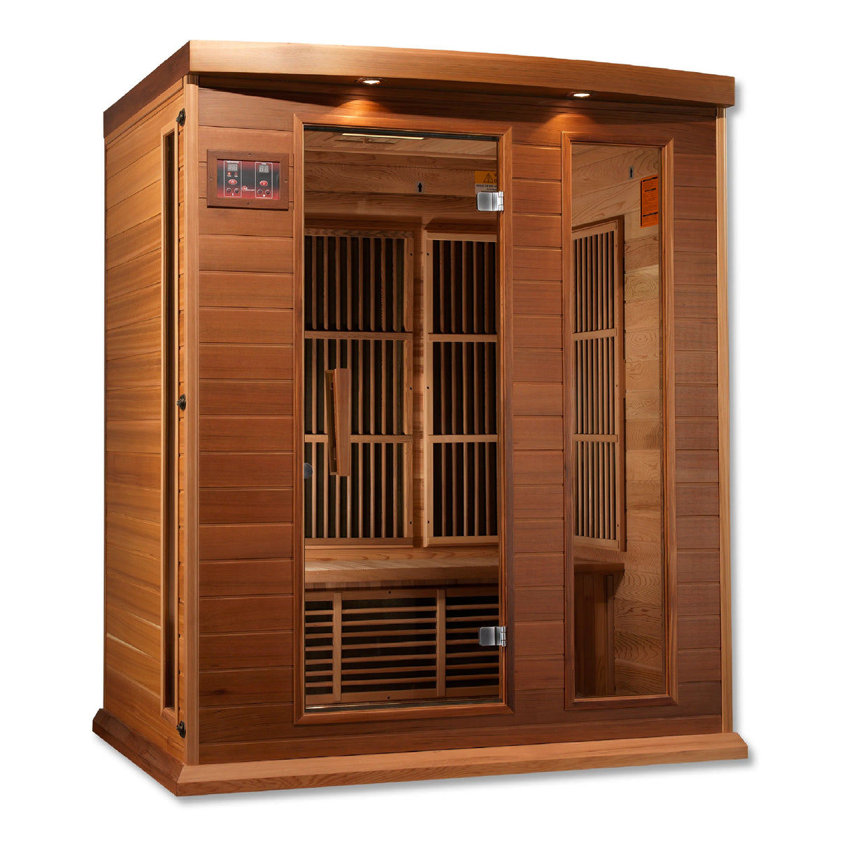 Maxxus "Montilemar Edition" 3 Person Near Zero EMF FAR Infrared Sauna Take A Break Spas & Billiards.