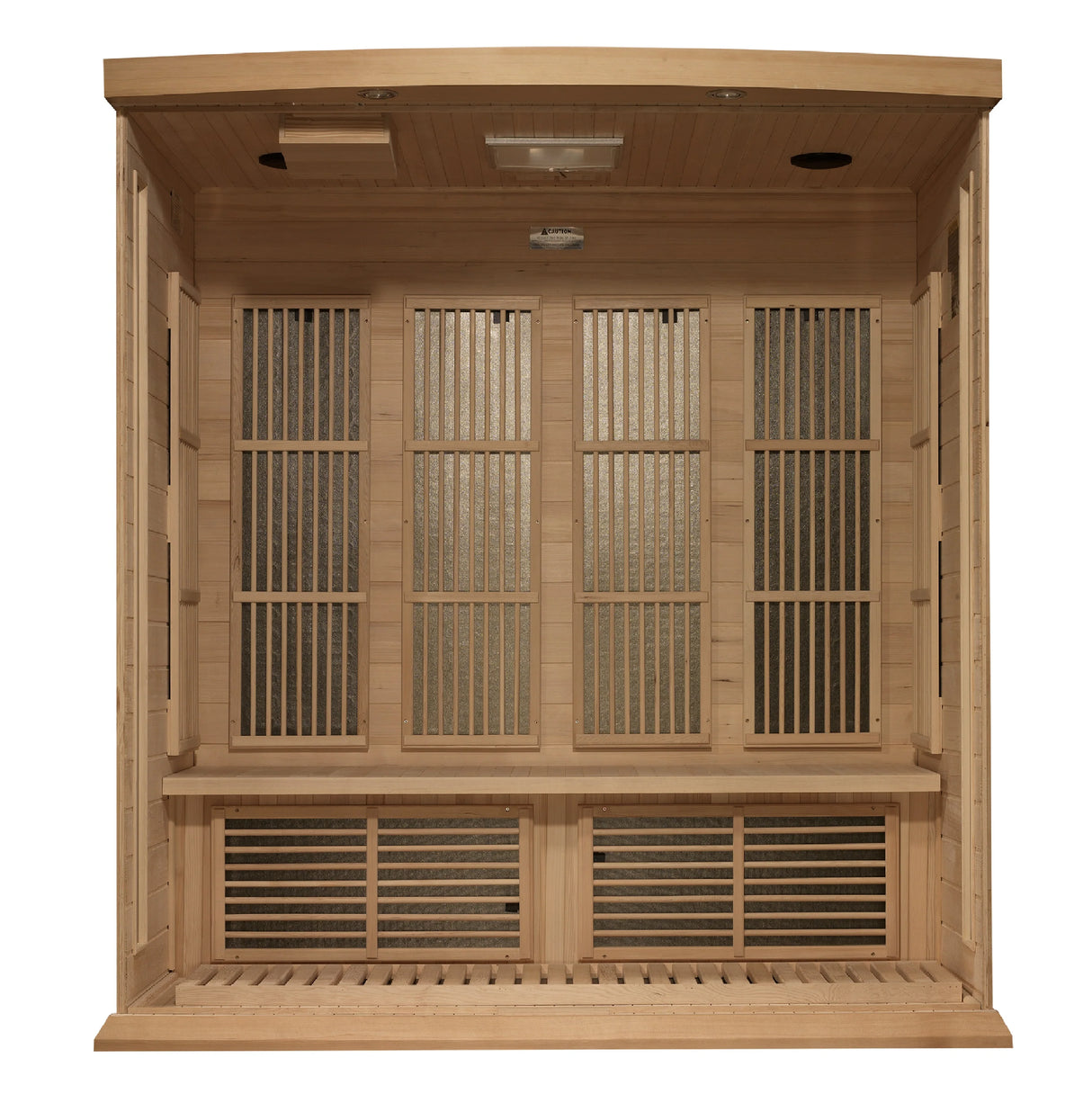 Maxxus 4 Person Near Zero EMF FAR Infrared Sauna - Canadian Hemlock Take A Break Spas & Billiards.