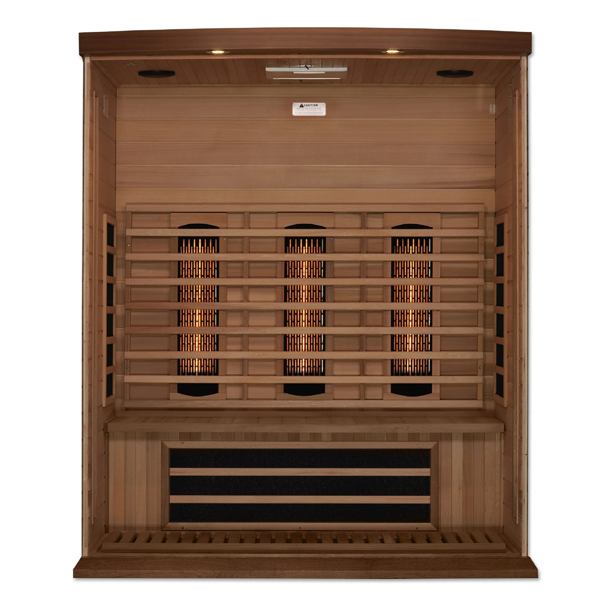 Maxxus 3 Person Full Spectrum Infrared Sauna - Canadian Red Cedar Take A Break Spas & Billiards.