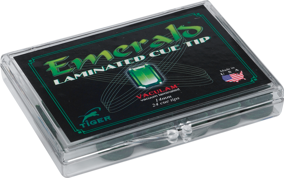 Tiger Emerald QTTEM12 Tips - Box of 12 Tiger Emerald