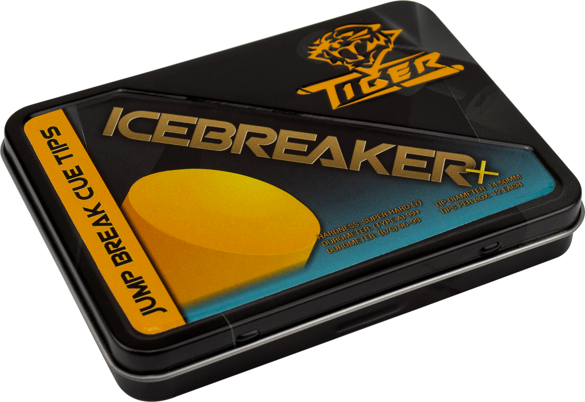Tiger Ice Breaker Plus QTTIBP12 Break Tips -Box of 12 Tiger