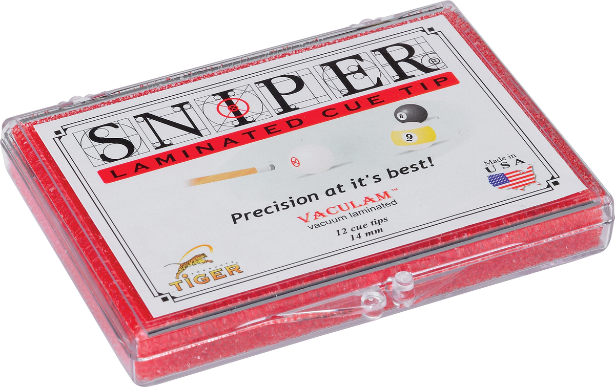 Tiger Sniper QTTSNP12 Tips - Box of 12 Tiger Sniper
