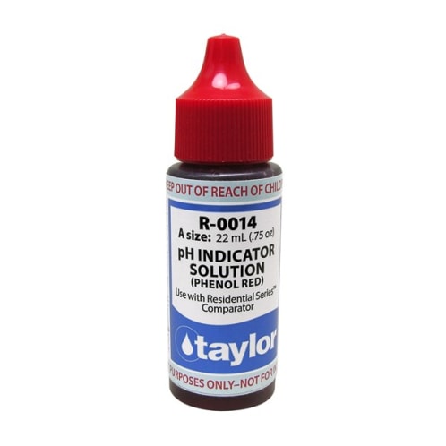 Phenol Red Solution - Phenol Red bottle 1/2 oz Reagent Taylor