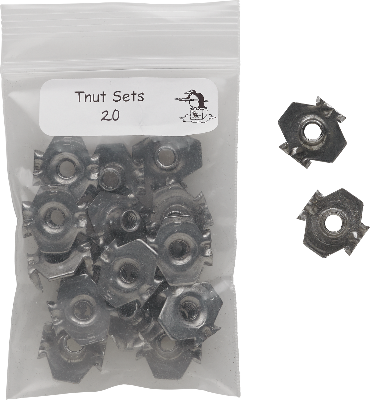 TPVTN T-Nuts - 20ct T-Nuts