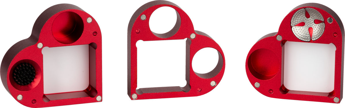 Action TTRHT Heart Shaped Multi Tip Tool - Red Action