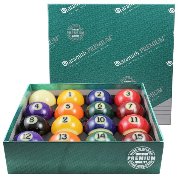 Deluxe Aramith billiard ball set 2 1/4" Premium