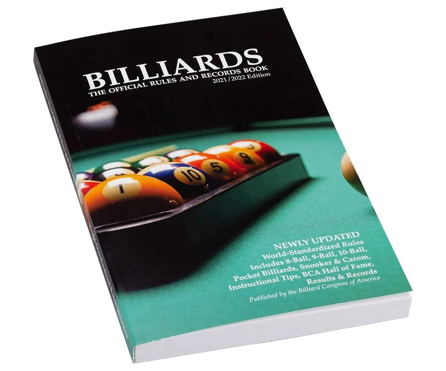 BKBCA BCA official rule book Take A Break Spas & Billiards