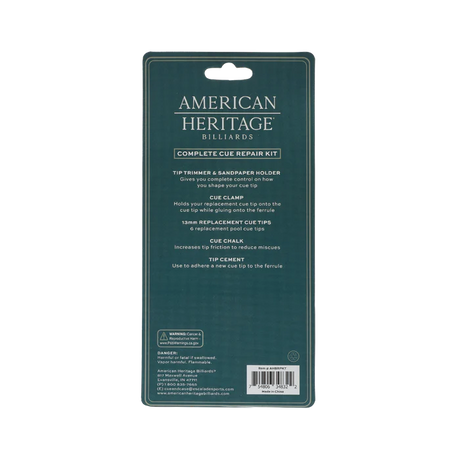 American Heritage Cue Repair Kit