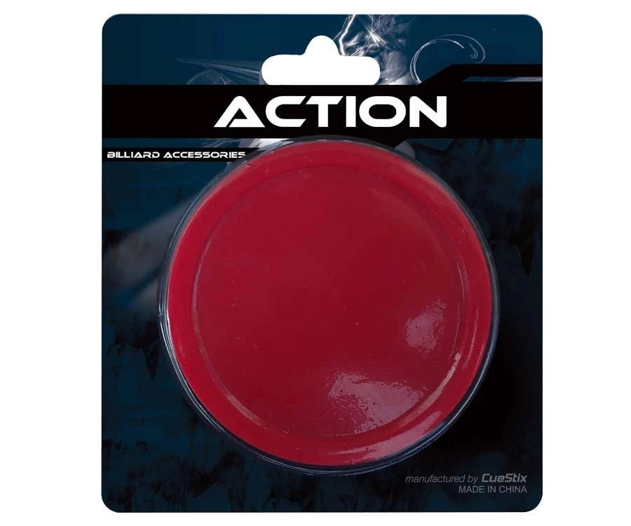 Red Air Hockey Puck Large Action