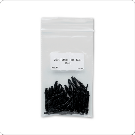 2BA Tufflex 16-1500 Super Short Soft Tips - Pack of 50 Tufflex