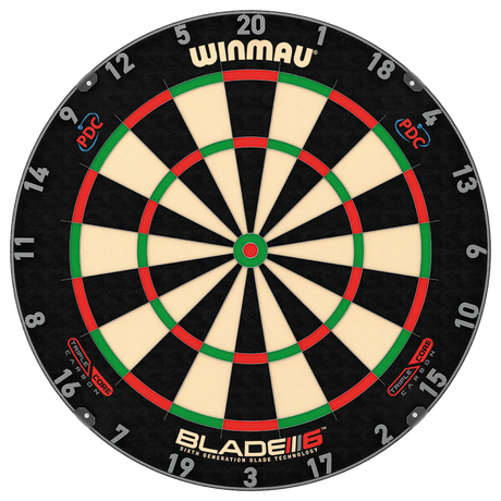 Winmau 30-WIN600TC Blade 6 Triple Core Carbon Steel Tip Dart Board Winmau