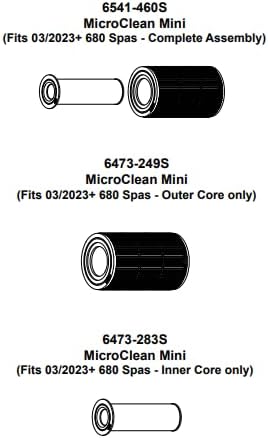 6473-283S Sundance Spas Filter