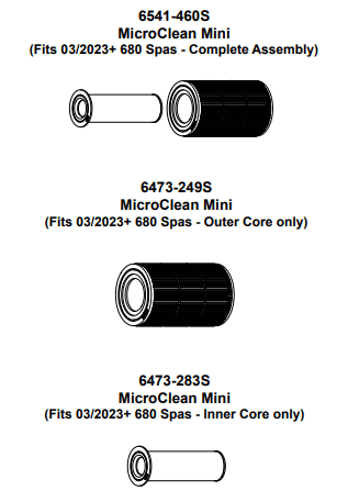 6473-249S Sundance MicroClean Mini Outer Filter