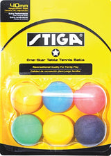 Multicolor Table Tennis Balls 1-Star