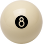 Aramith BB8BW White 8 Ball Aramith