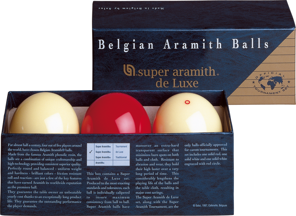 Aramith BBACDLX Super Aramith Carom Ball Set Aramith