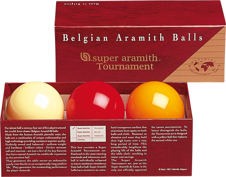 Aramith BBACTRN Super Aramith Tournament Carom Ball Set Aramith