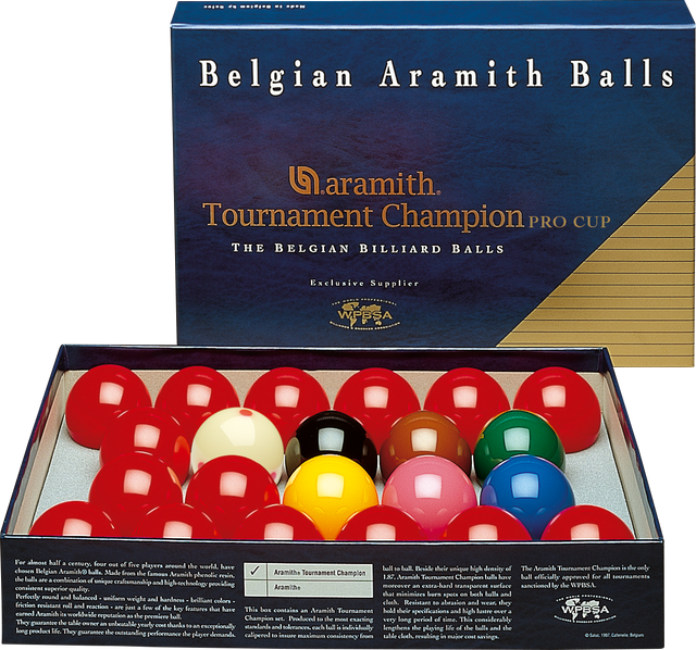Aramith BBAEPC Pro Cup Tournament Champion Ball Set Aramith