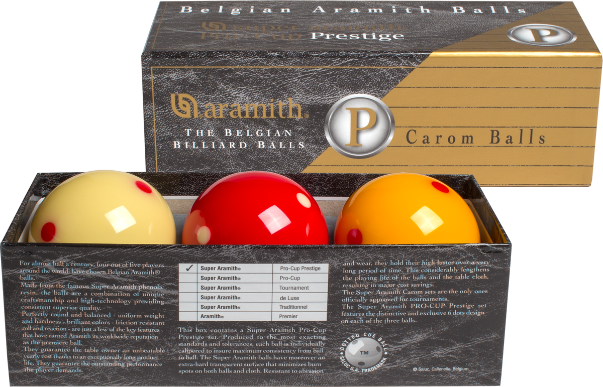 Aramith BBAPCPC Super Pro-Cup Prestige Ball Set Aramith