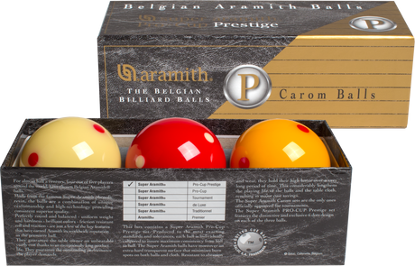 Aramith BBAPCPC Super Pro-Cup Prestige Ball Set Aramith